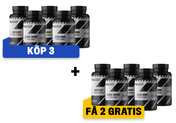 3 månader + 2 månader gratis